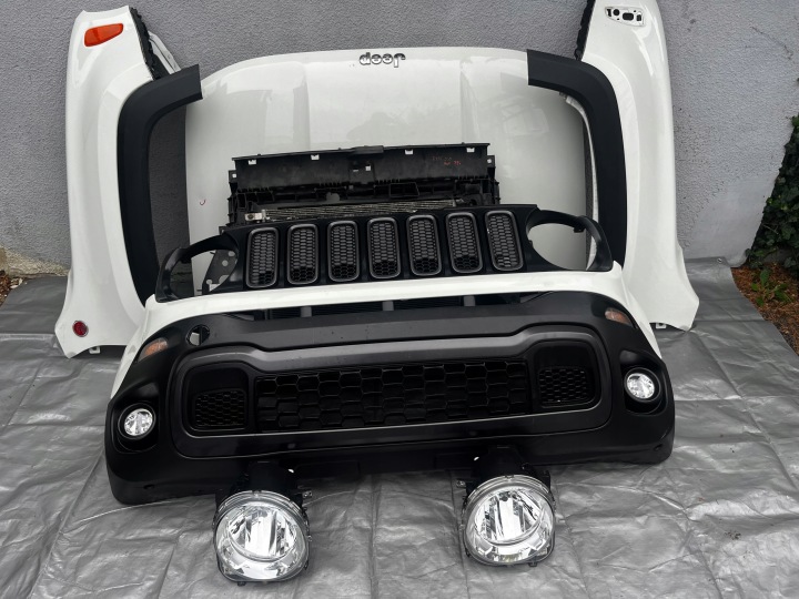 фото №8, Jeep renegade trailhawk бампер капот перед комплектний 2014-18r автомат