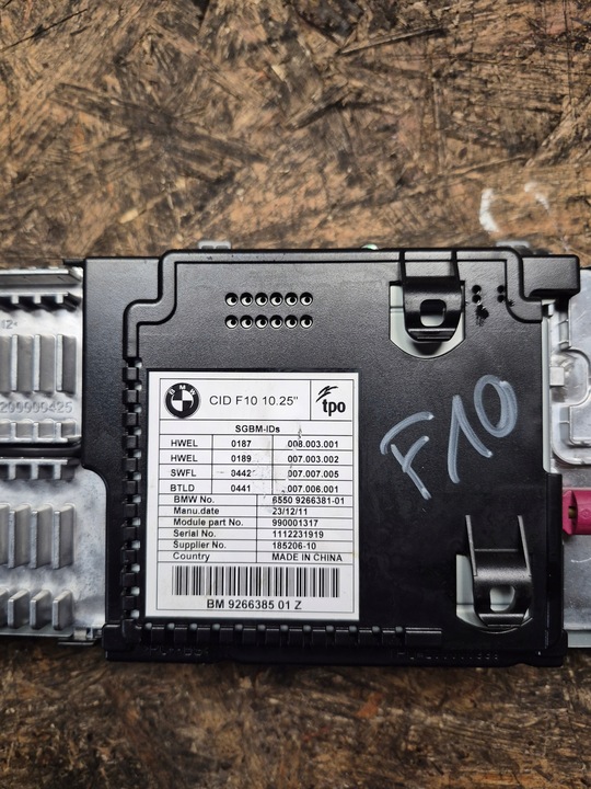 фото №7, Bmw f10 f11 монитор экран дисплей навигации 9266381