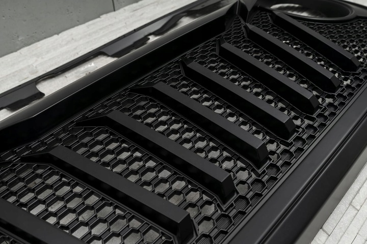 фото №11, Jeep wrangler jl 2018+ решётка радиатора inferno