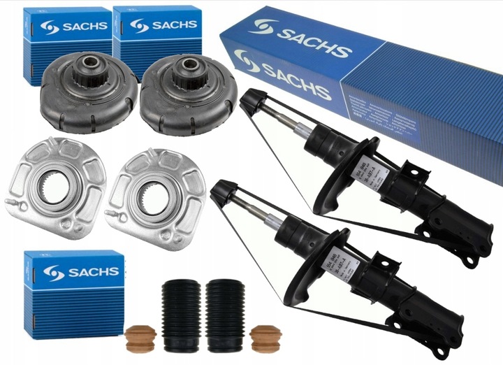 фото №1, Sachs 2x амортизатори подушки підшипник відбійники volvo s60 i s80 i v70 ii prz.