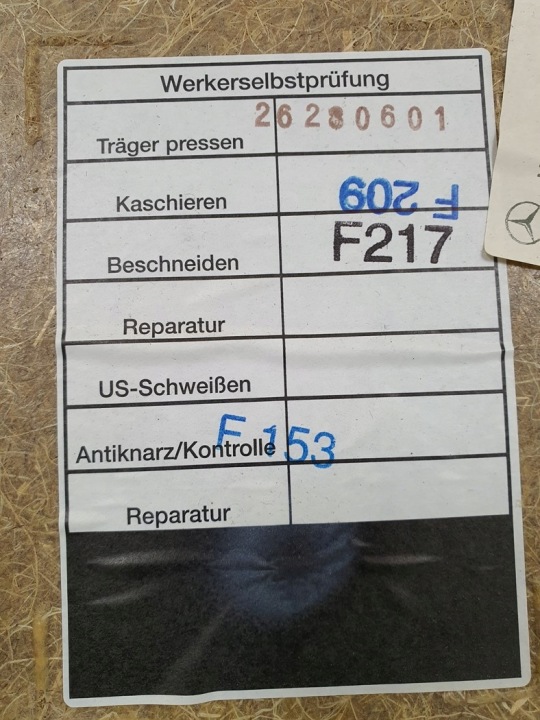 фото №9, Дверная карта (обшивка двери) левое зад mercedes w220