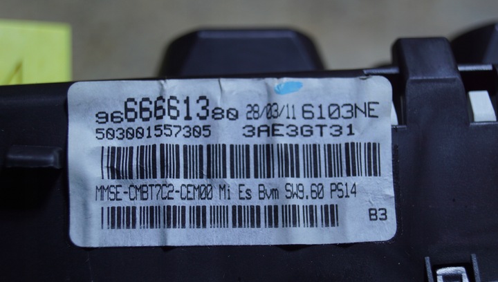 фото №13, Спідометр  прилади peugeot rcz 1.6 thp 9666661380