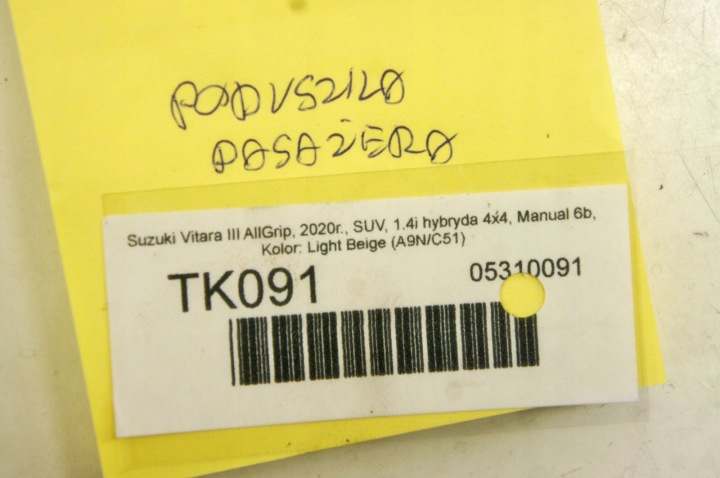 фото №8, Tk091 suzuki vitara iii ^ подушка  подушка пасажира 73910-86r00 ar
