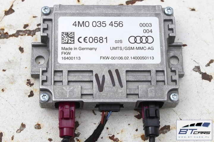 фото №9, Audi a4 tt q7 усилитель антенный gsm 4m0035456 4m