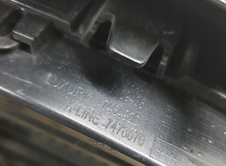 фото №9, Bmw чёрная решётка радиатора x3 g01 x4 g02 правая 7464920