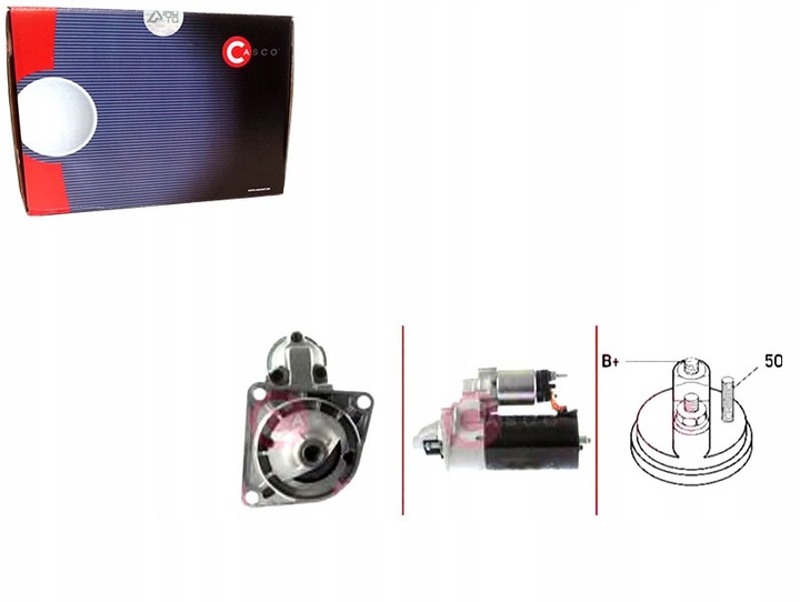фото №1, Cascst10294as стартер 12v 2.2kw