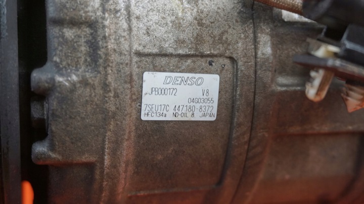 фото №7, Range rover l322 4.2 v8 07r 396km 428ps компресор кондиціонера 447180-8372