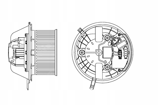 фото №15, Воздуходувка nrf вентилятор интерьера bmw 1 e81 e87 3 e90 e91 e92 x1 x3 x4