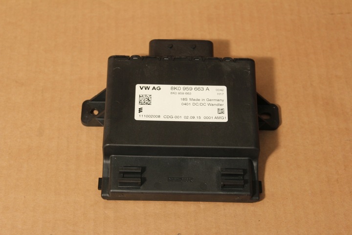 фото №1, Модуль напряжения audi a8 4h d4 рестайлинг 8k0959663a