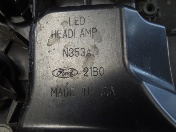 фото №15, Ford bronco 2021- полный led usa фара левая перед передняя m2db-13e015-ak llu
