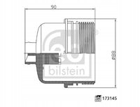 фото №1, Febi корпус фильтра масла