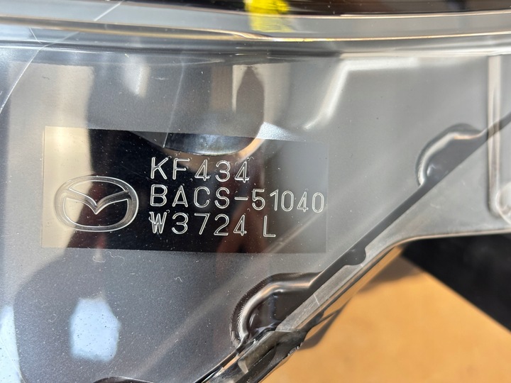 фото №12, Mazda 3 bm iii рестайлинг лампа левая линза обычная левая