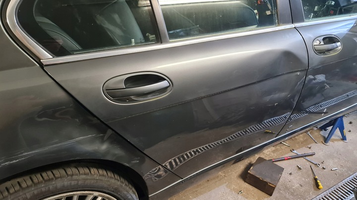 фото №1, Дверь правый зад bmw 7 e65 рестайлинг titangrau ii