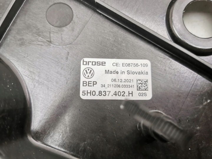 фото №6, Volkswagen golf viii 2022 механізм підйому скла передній