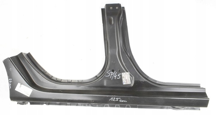 фото №1, Ford fiesta mk7 5d 09-17 hb поріг стійка праві a 1553686 8a61-a10130-aa