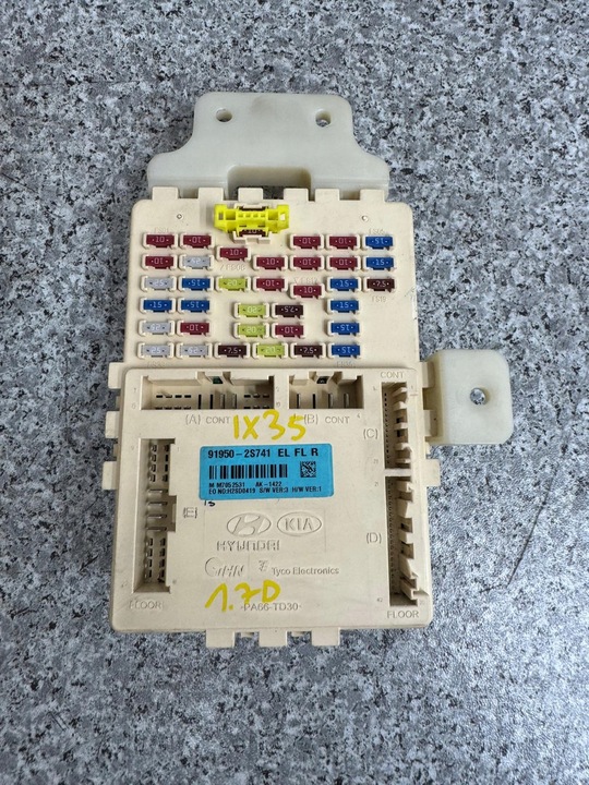 фото №1, Коробка предохранителей bsi hyundai ix35 2010-2015 91950-2s741 1.7 crdi