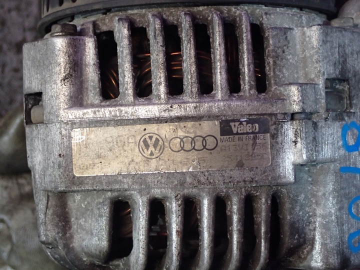 фото №8, Vw passat b5 96-00 1.6 101km ahl генератор 2541895c