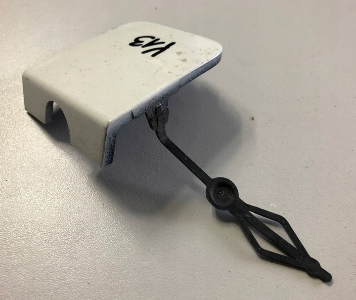 фото №5, Citroen peugeot partner berlingo ii iii рестайлінг заглушка фаркоп перед