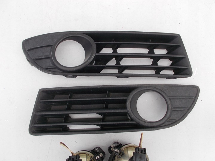 фото №10, Галоген протитуманні фари протитуманні лівий праві решітка vw polo 9n рестайлінг 05-09r