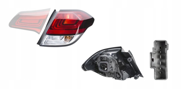 фото №1, Лампа зад citroen c4 b7 , 10 - 18 9808624380