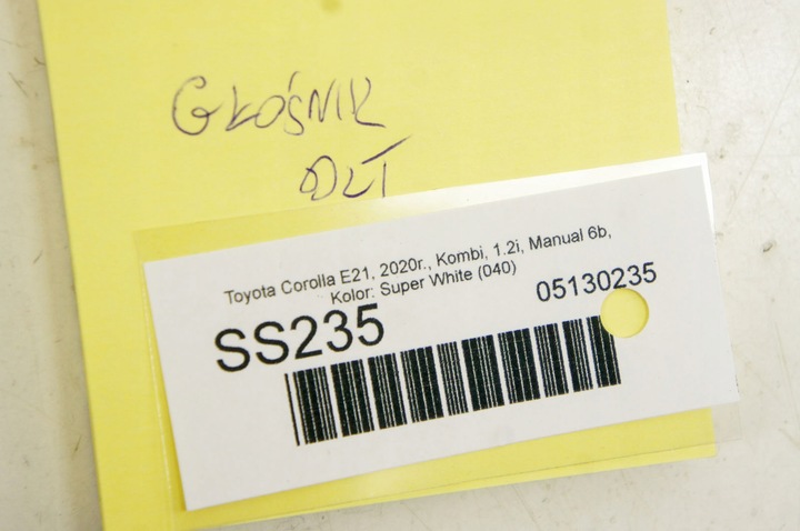 фото №5, Ss235 toyota corolla e21 xii динамик дверь зад