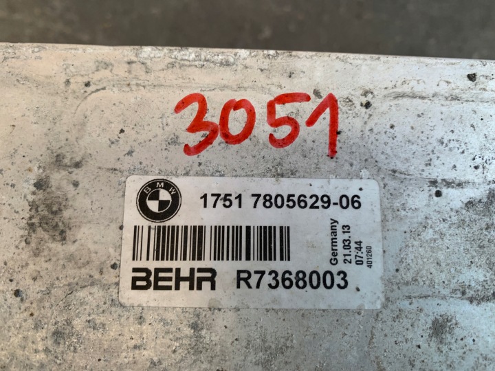 фото №5, Bmw f10 f11 5 інтеркулер радіатор 1751 7805629-06