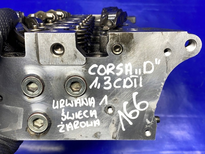 фото №14, Головка двигателя corsa d meriva b doblo 1.3 cdti a13dte 55206388