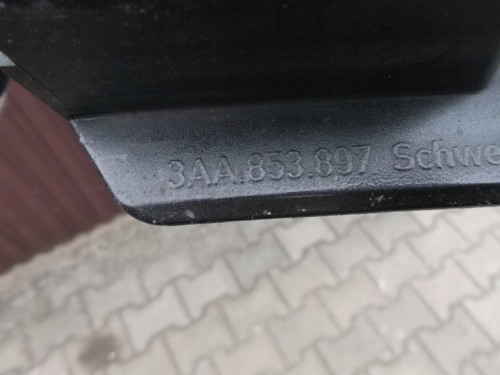 фото №2, Vw passat b7 защита порога левая левый порог накладка 3aa853897