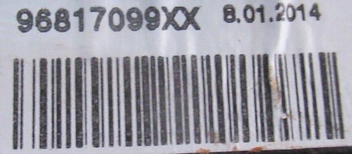 фото №5, Citroen c3 picasso pas безпеки середній задній зад 96817099xx