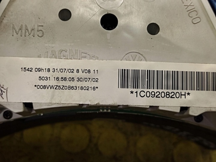 фото №12, Vw new beetle 1.4 спідометр  1c0920820h