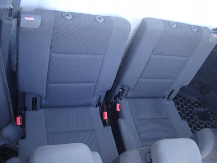 фото №10, Сидіння диван 7 осіб обшивки ремені прокладка van vw touran i рестайлінг 10-15
