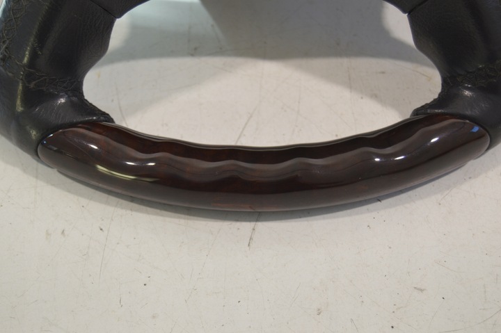 фото №13, Кермо шкіра дерево mercedes w140 c140 s клас рестайлінг графітова сірий