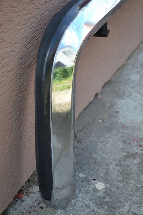 фото №11, Fiat 125p бампер задній зад хром