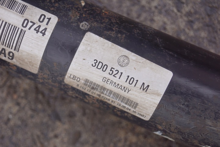 фото №10, Wał приводной vw phaeton 6.0 w12 3d0521101m