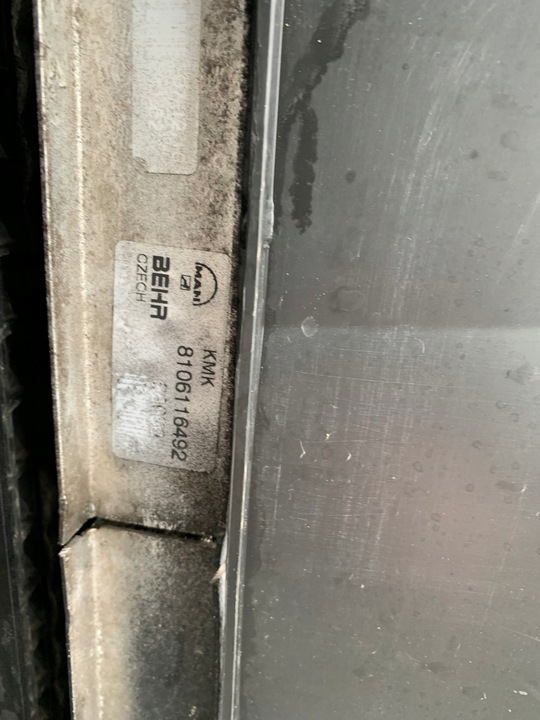 фото №9, Man tgl 8.180 12.180 радиаторов интеркулер воды