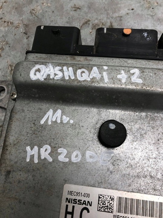 фото №5, Компьютер двигателя 2.0 mr20de nissan qashqai +2 mec951-030