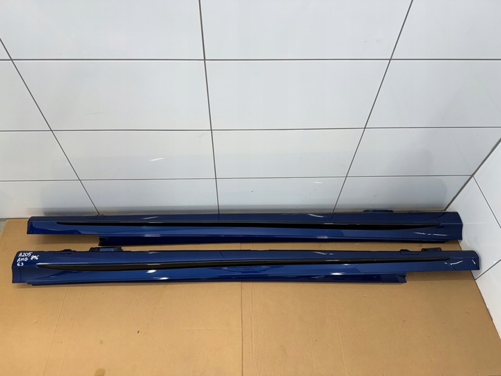 фото №1, Mercedes c клас w205 63 amg пороги поріг планки порогові