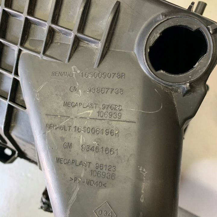 фото №8, Фільтр повітря повітропровід 165009078r 960156577r 165555514r trafic iii 2.0 dci