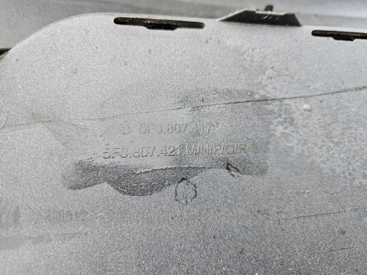 фото №15, Seat leon iii бампер задний зад pod pdc 5f0807421m 5f0807568b