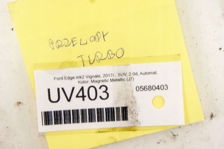 фото №5, Uv403 ford edge mk2 2.0d шланг турбокомпрессора ar