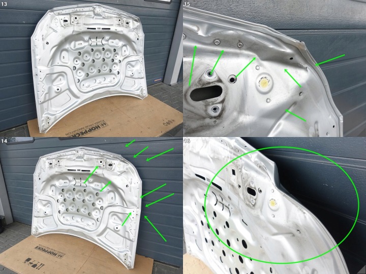 фото №14, Mercedes cls63 cls 6.3 c218 x218 amg 13-18 капот капот кришка двигуна перед