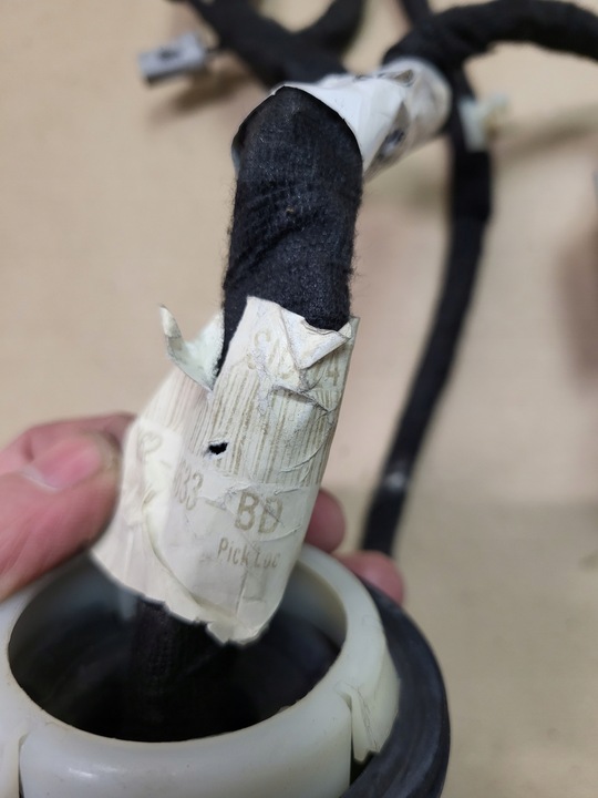 фото №9, Джгут установка двері лівий зад range rover sport ii l494 dk62-14633-bd оригінальний номер