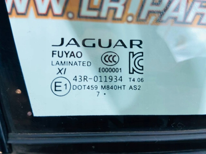 фото №15, Стекло дверь перед правая jaguar i-pace x590 j9d3-21418-ac