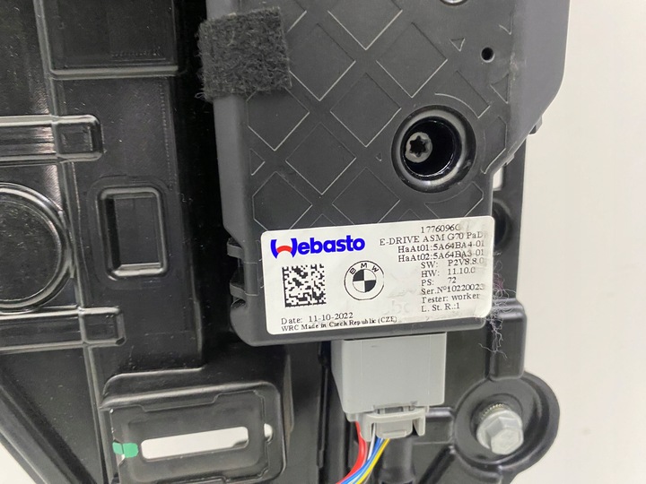 фото №11, Bmw 7 g70 панорама дах зсувний люк ролета каркас 5a64ba4 22-