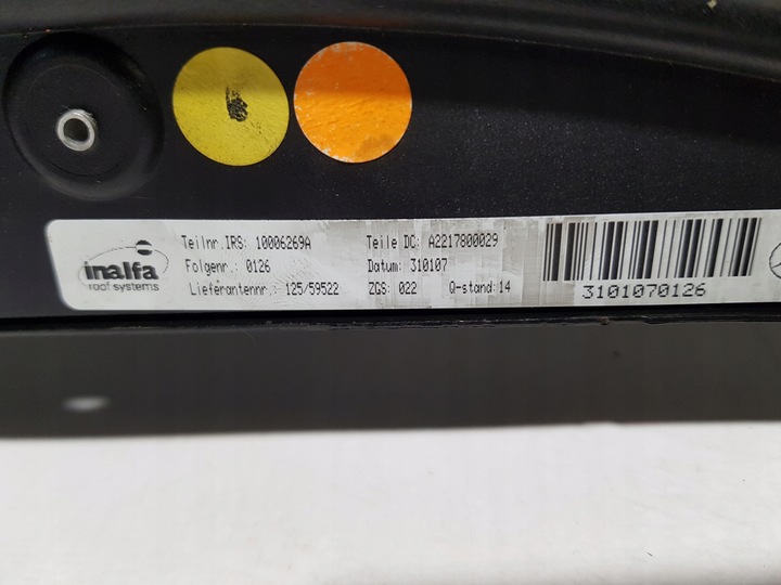 фото №9, Люк mercedes w221 s-klasa a2217800029