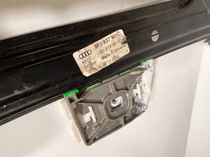 фото №7, Audi a5 8t 8f0 837 461 c механизм подъемник стекла дверь моторчик тросы