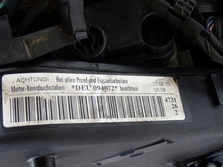 фото №15, Двигун комплектний 2.0 tdi deu deua audi a4 b9 a5 f5 8w