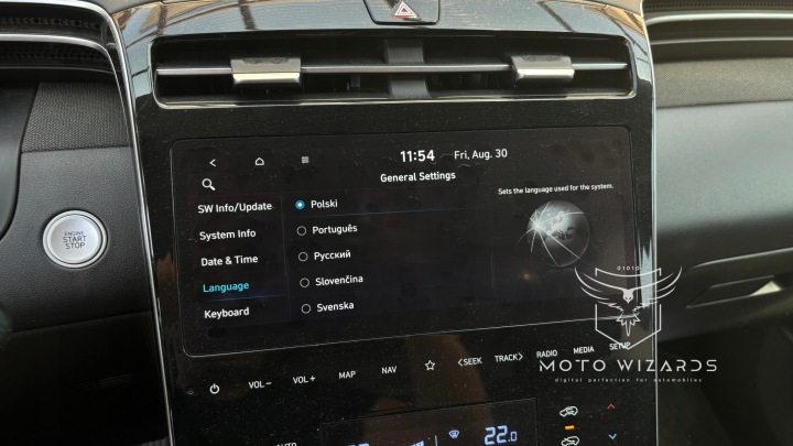 фото №7, Польські меню usa/eu hyundai tucson genesis sonata elantra ioniq kona