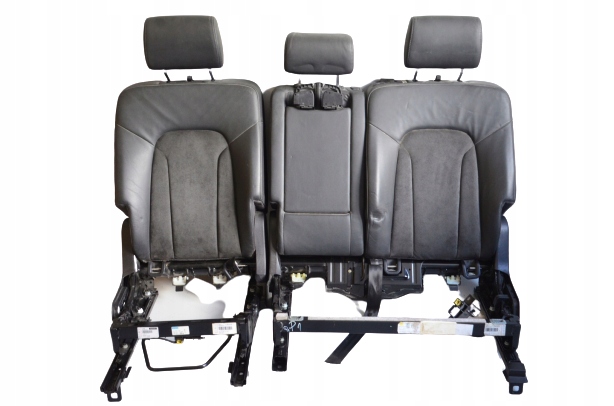 фото №5, Audi q7 4l сидіння шкіра алькантара чорна електрика