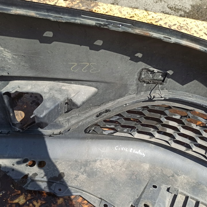 фото №13, Honda civic 8 viii sedan бампер перед переднее код краски nh-731p